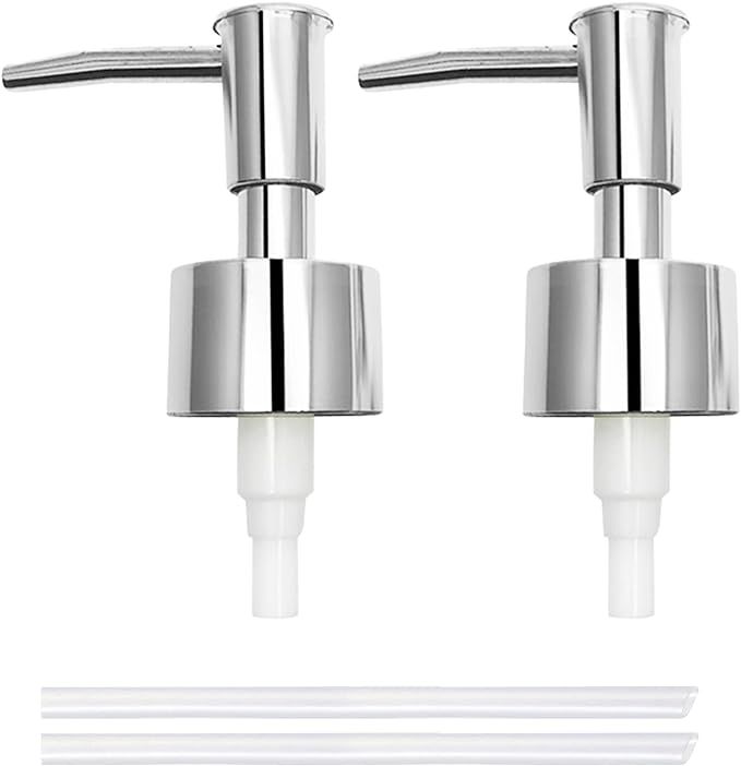 2Pack Pumps Lotion Soap Dispenser Replacement Pump for Your Liquid Soap, Lotion or Dish Soap Refi... | Amazon (US)