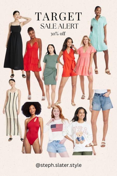 Target Memorial Day sale! Dresses, basics, American flag, swimwear, 

#LTKSaleAlert #LTKStyleTip #LTKFindsUnder50