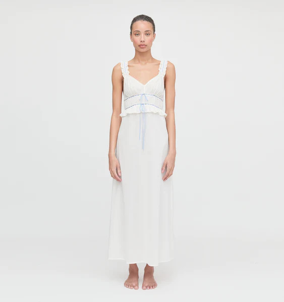 The Bonnie Nightgown - Soft Ivory | Hill House Home US
