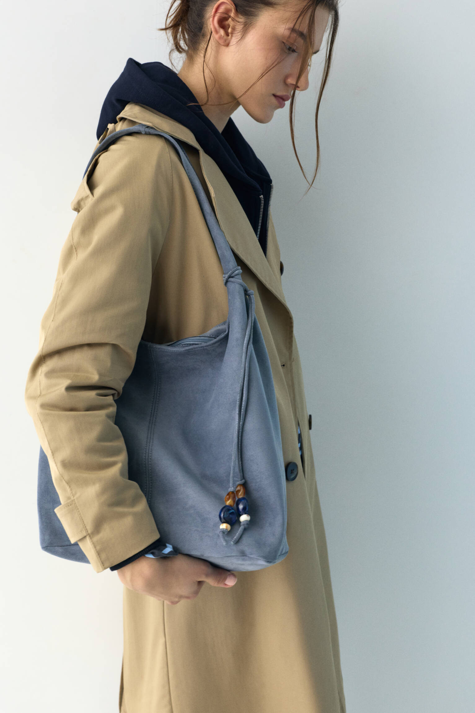 Embellished shopper bag - Pull&Bear United Kingdom | PULL and BEAR UK