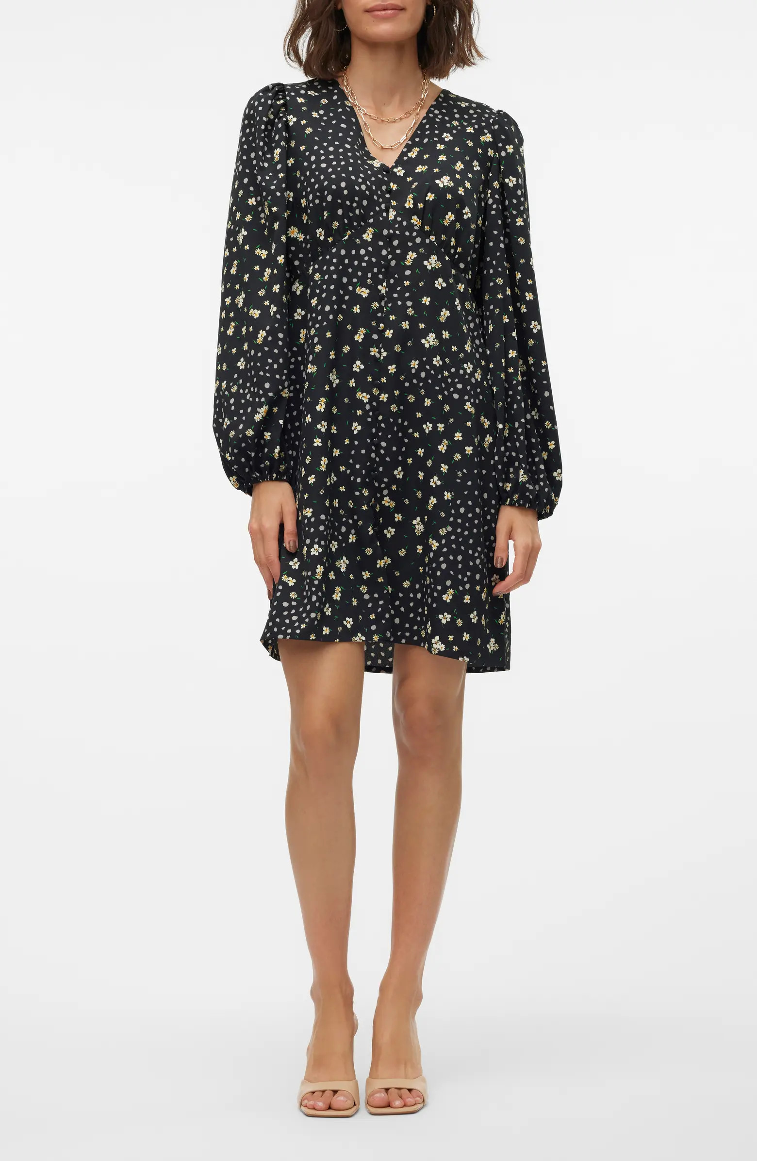 Alea Floral Long Sleeve Dress | Nordstrom