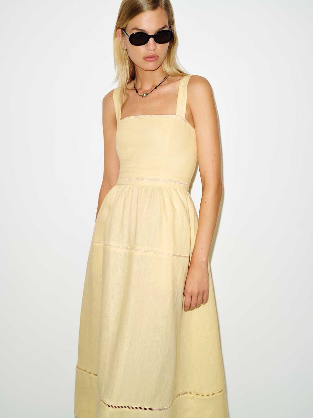 Everett Linen Dress | Reformation (Global)