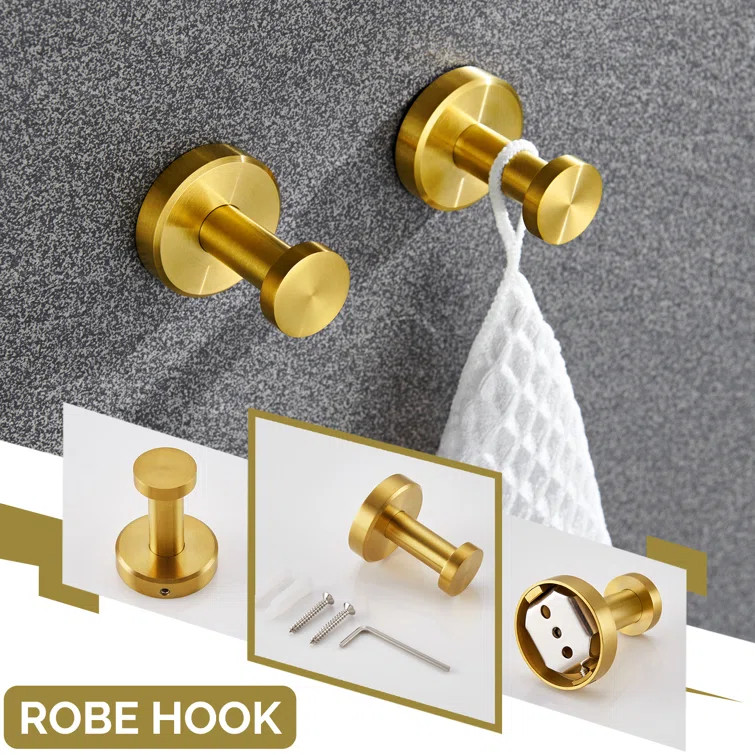 4 - Piece Bathroom Hardware Set | Wayfair North America
