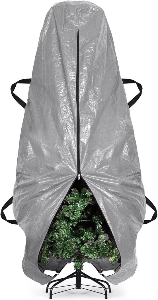 BALEINE Upright Christmas Tree Storage Bag, 7.5 ft Tear Resistant PE Material Christmas Tree Bag ... | Amazon (US)
