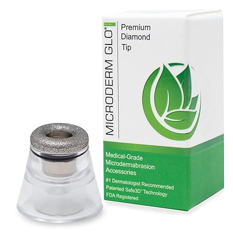 Microderm GLO MINI Premium Diamond Microdermabrasion Tips by Microderm GLO - Medical Grade Stainl... | Amazon (US)