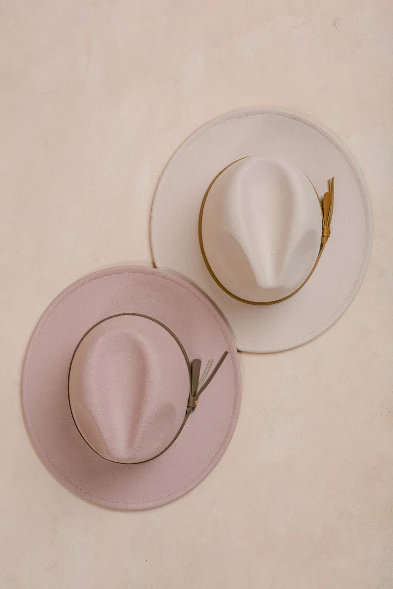 Christie Felt Fedora Hat | Morning Lavender