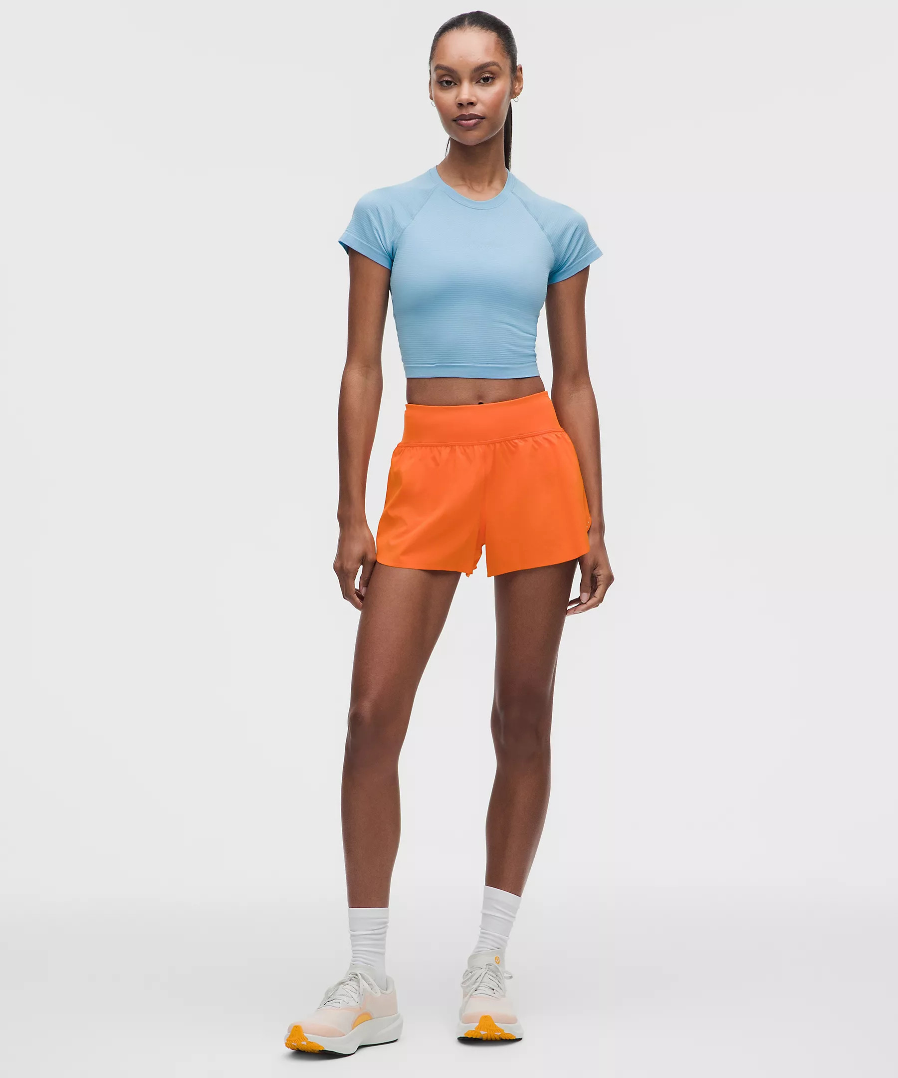 Swiftly Tech Cropped Short-Sleeve Shirt 2.0 | Lululemon (US)