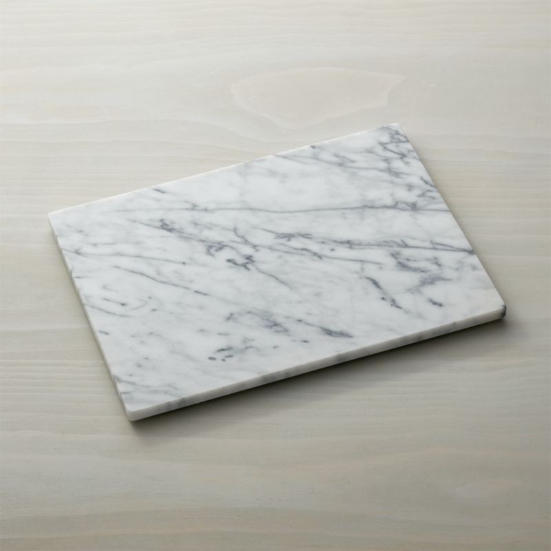 French Kitchen Marble Platter + Reviews | Crate and Barrel | Crate & Barrel