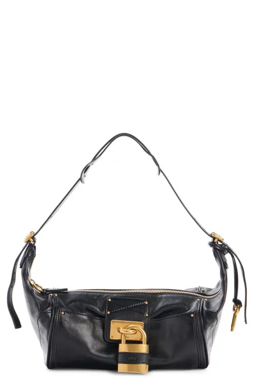 Chloé Paddington Leather Shoulder Bag in Black at Nordstrom | Nordstrom