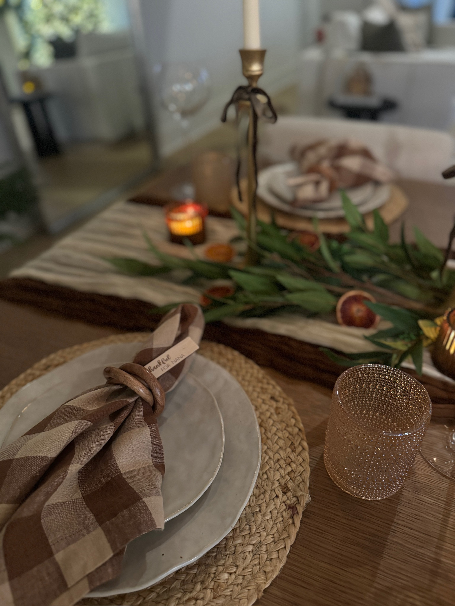 A closeup of my Thanksgiving tablescape! 

 #LTKHoliday #LTKHome #LTKFindsUnder100