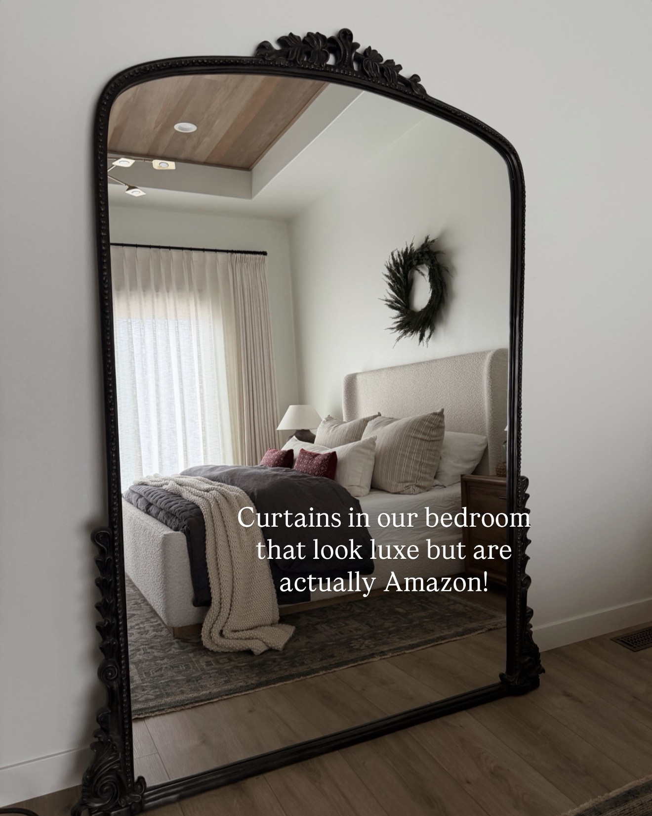 We added these Amazon curtains one year ago this week! I love these so much, we have them throughout our home. 

These are the ivory color and unlined (because we have blackout Roman shades). Just a warning - if you add the privacy liner, they make them heavier. I ended up cutting out the privacy liner on these. 

These are 175” wide x 108” long but can be customized to the size you need. I went we with extra wide panels so they have the full + luxe look when open. 

#amazon #amazonhome #curtains #boujeeonabudget 

#LTKFindsUnder50 #LTKHome