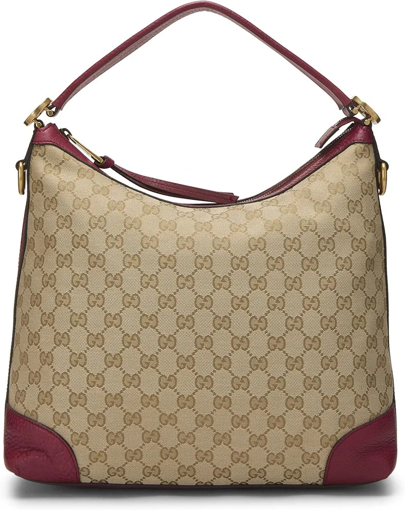 Amazon.com: Gucci, Pre-Loved Original GG Canvas Miss GG Hobo Large, Red : Luxury Stores | Amazon (US)