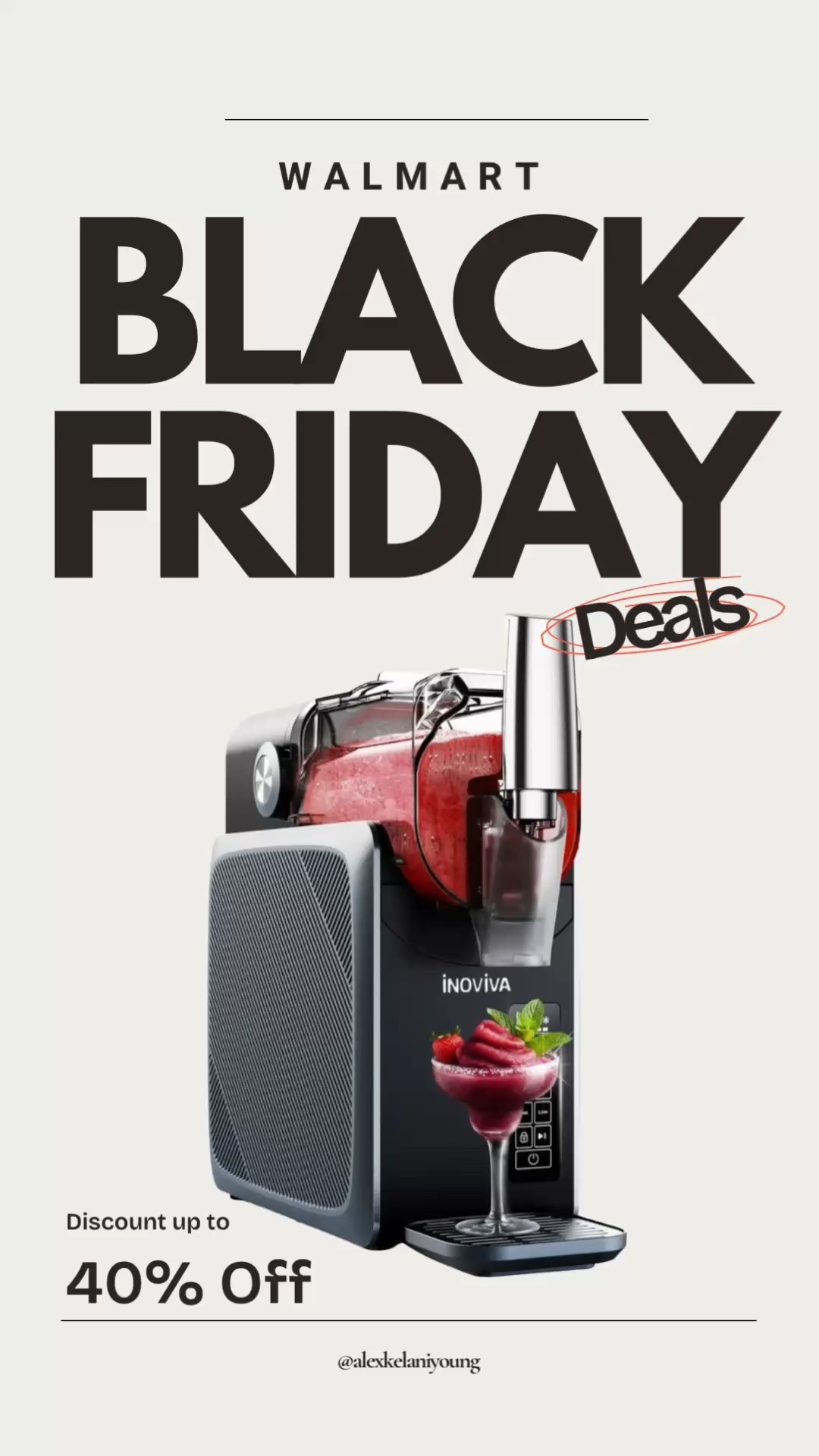 Walmart Black Friday deals! Up to 40% off! Slush machine 

#LTKHoliday #LTKfoodie #LTKHome