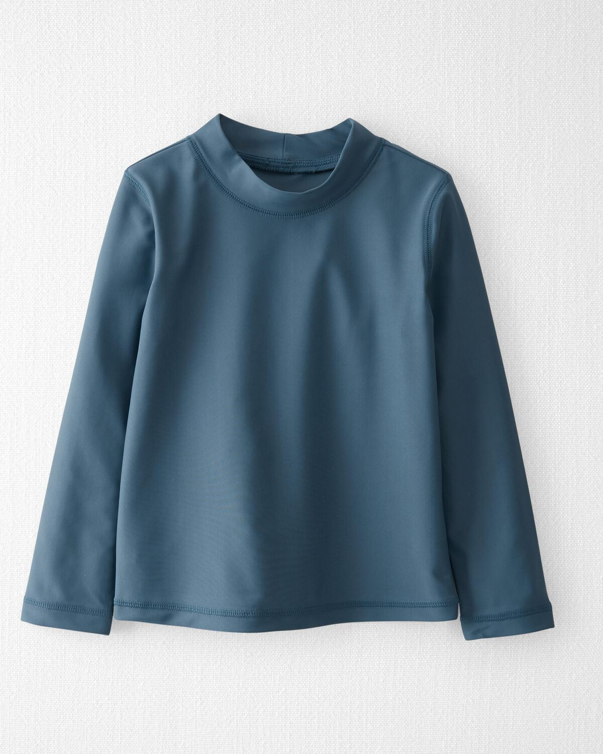Deep Teal Toddler Recycled Long Sleeve Swim Rashguard | carters.com | Carter's