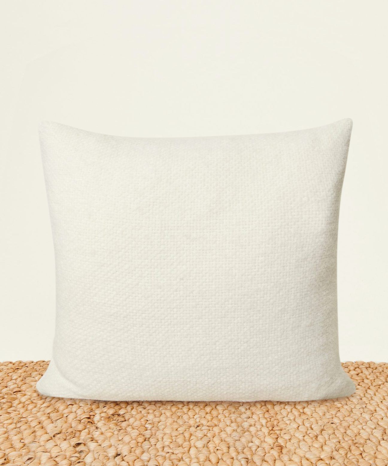 Alpaca Basketweave Pillow - Ivory | Jenni Kayne | Jenni Kayne