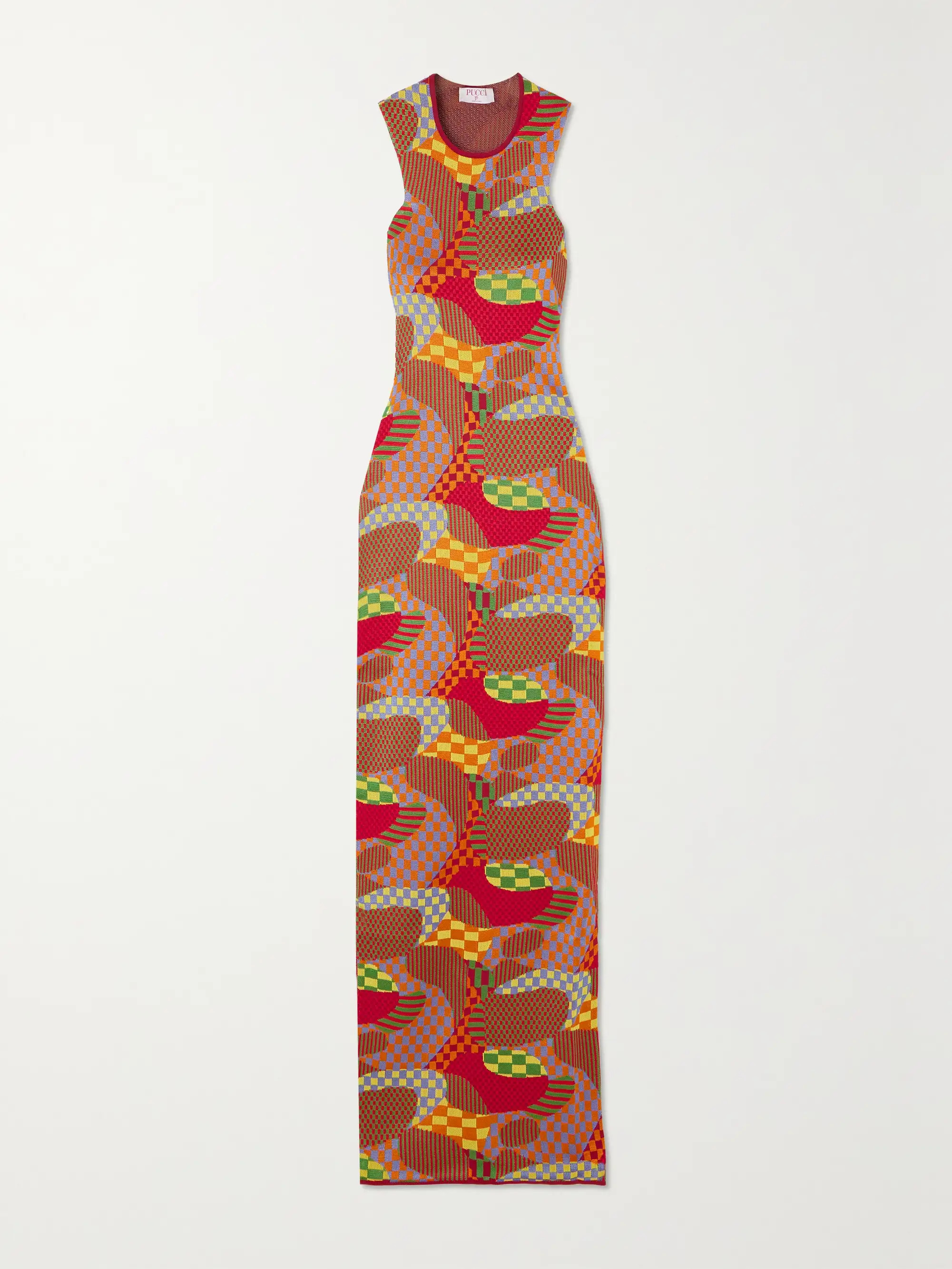 PUCCI Jacquard-knit maxi dress | NET-A-PORTER | NET-A-PORTER (US)