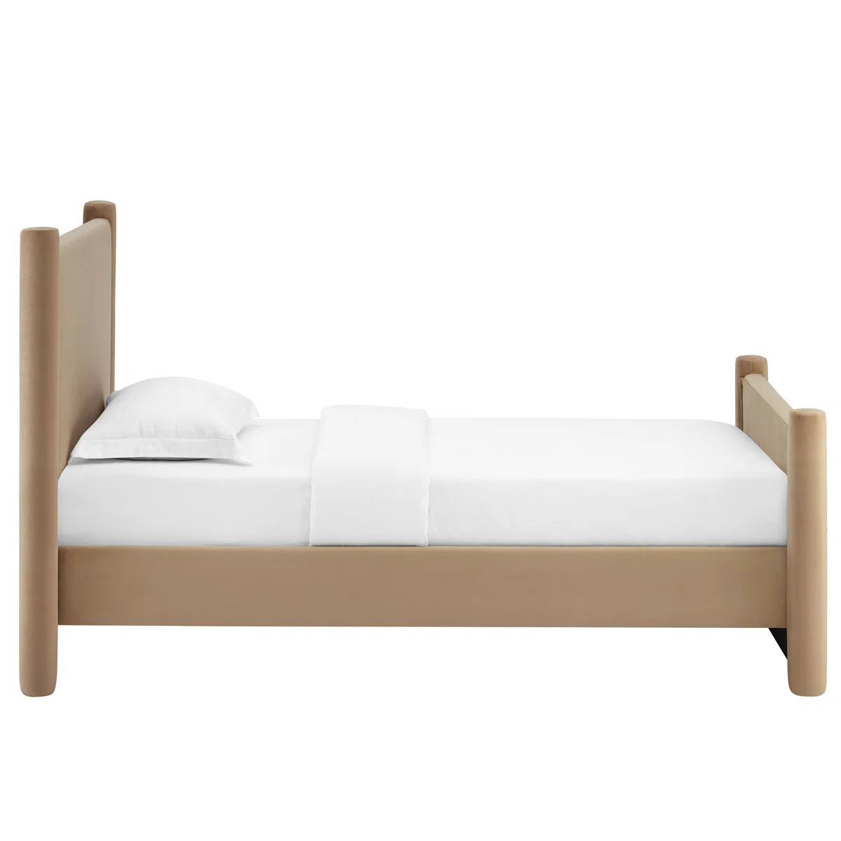 Rael Performance Velvet Platform Bed | Wayfair North America