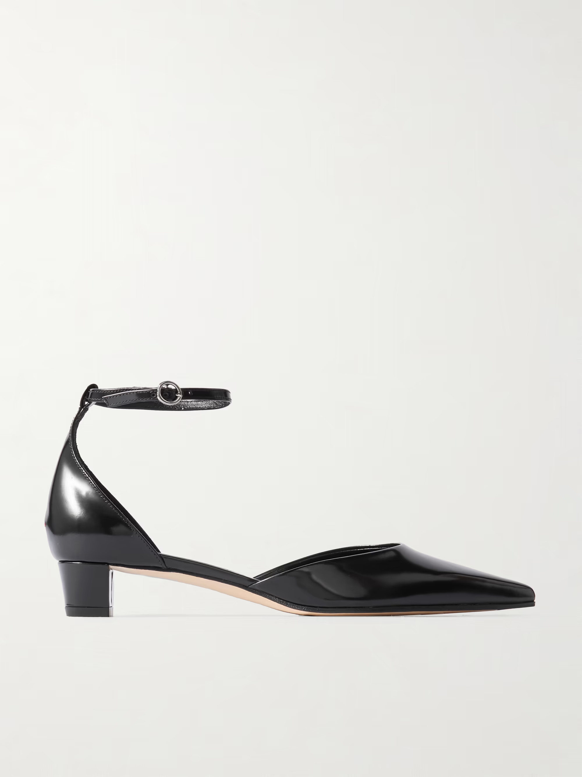 Perrine glossed-leather pumps | NET-A-PORTER (UK & EU)