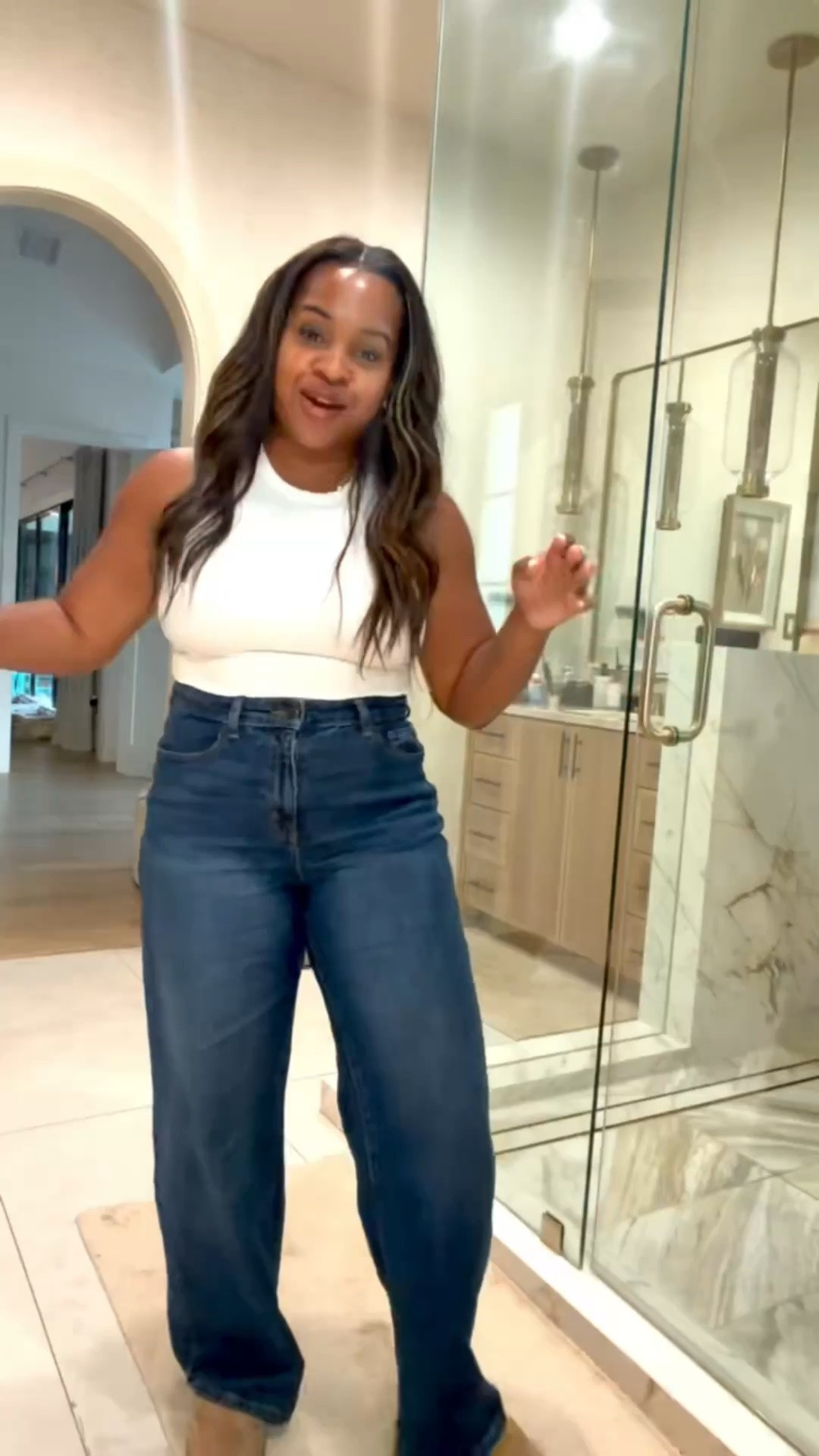 $26 jeans from Walmart that remind me of Madewell 🤩

#LTKSeasonal #LTKootd #LTKmomlife
