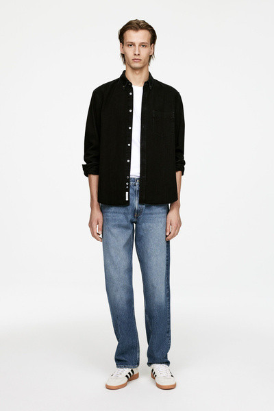 OCEAN Loose Straight Jeans – Mid Blue – Men – ARKET GB | Arket UK