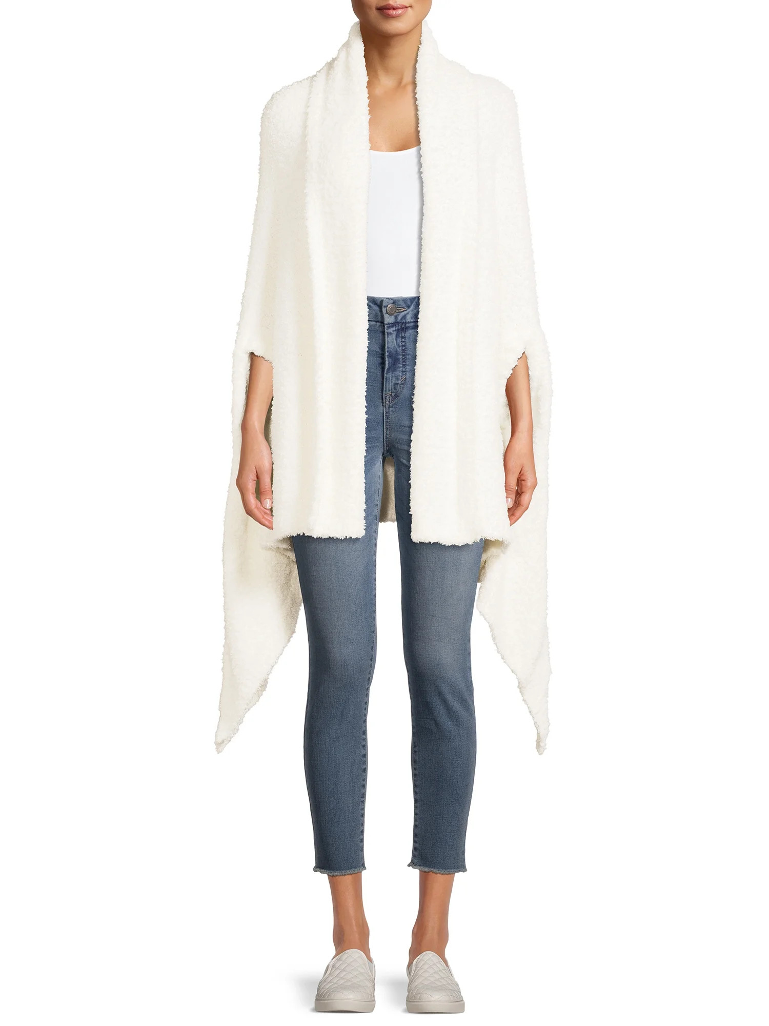 Time and Tru Women's Cozy Wrap - Walmart.com | Walmart (US)