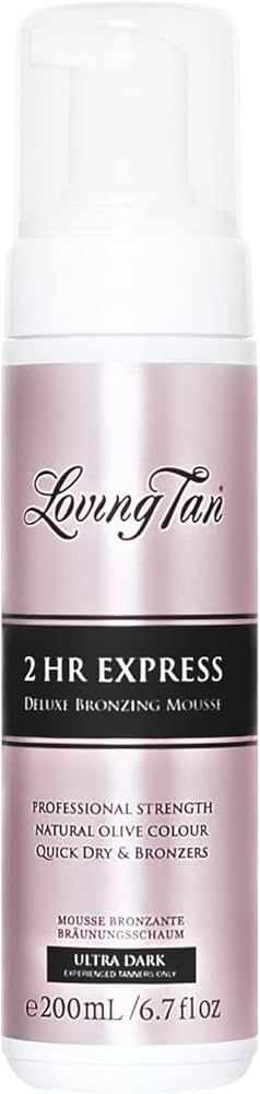 Loving Tan 2 HR Express Mousse 200ml - Ultra Dark | Amazon (US)