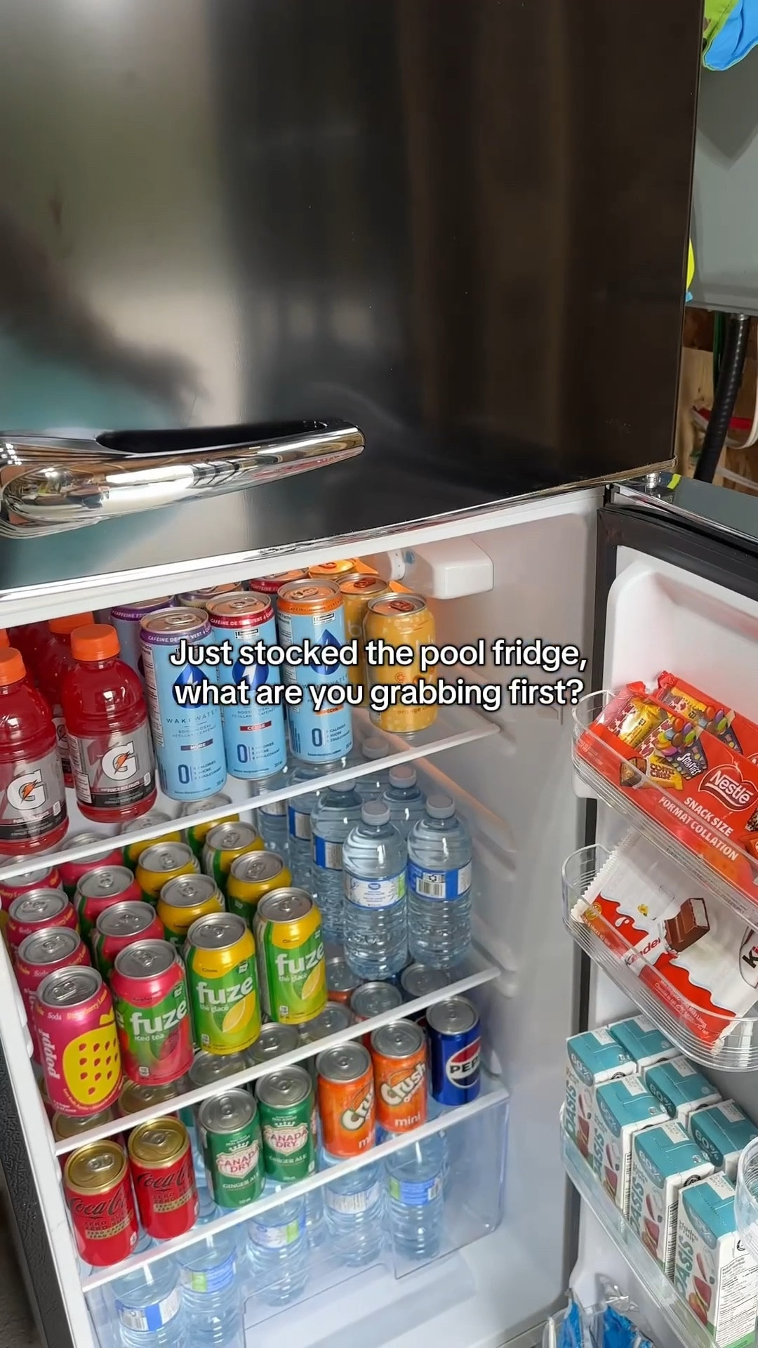 Beverage fridge, pool fridge restock, drink fridge, pool house fridge 

#LTKfamily #LTKcanada #LTKsummer