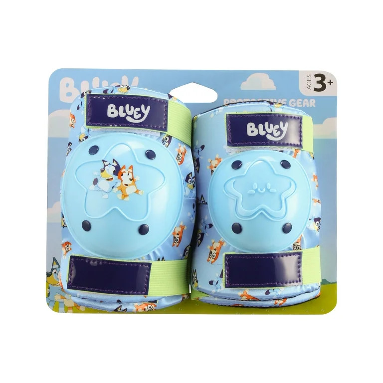 Bluey Knee Pads and Elbow Pads, Protective Gear for Kids Ages 3+ | Walmart (US)