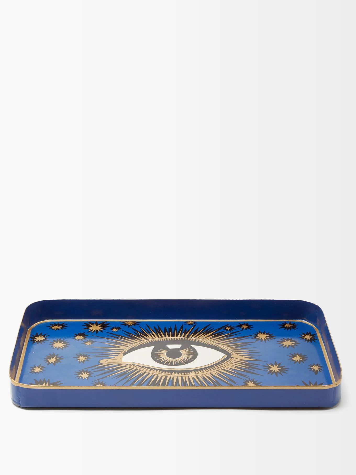 Eye hand-painted metal tray | Les Ottomans | Matches (US)