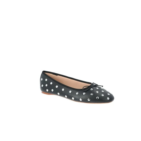 Time and Tru Women's Studded Ballet Flat | Walmart (US)