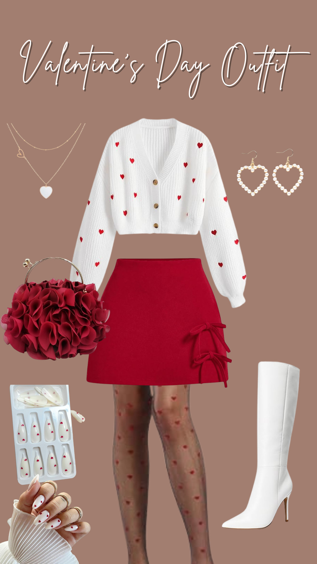 Valentine’s Day outfit inspo ❤️
Easy, romantic pieces styled together for a cute and polished look. Everything is linked for easy shopping.

#LTKstyle
#LTKholiday
#ValentinesDay
#OutfitInspo
#ValentinesLook 

 #LTKOver40 #LTKFindsUnder50 #LTKBeauty