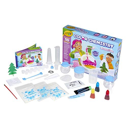 Crayola Arctic Color Chemistry Set for Kids, Steam/Stem Activities, Educational Toy, Ages 7, 8, 9, 1 | Amazon (US)