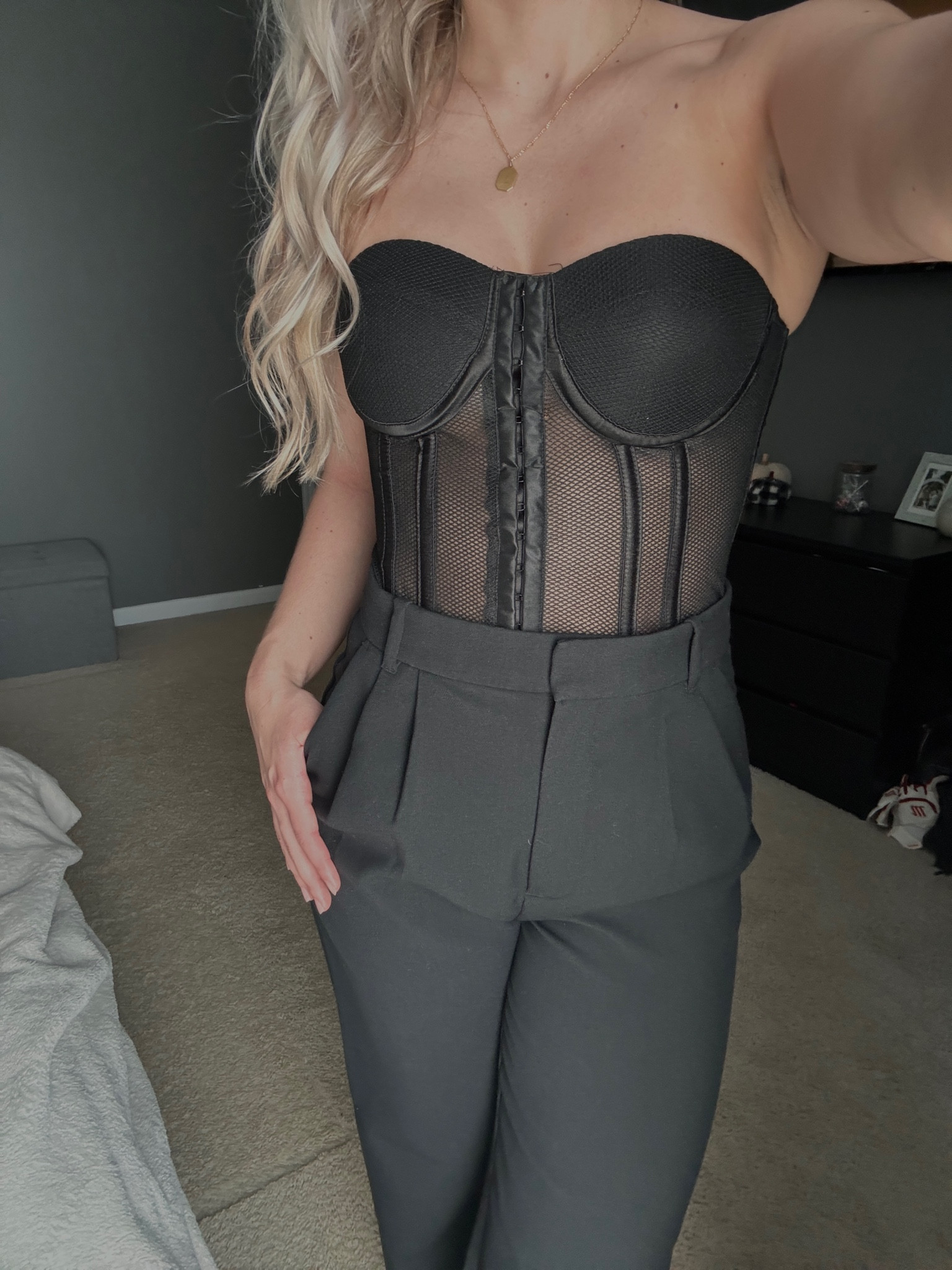 Going out outfit, corset outfit, nye outfit, all black outfit, winter fashion 2024, winter aesthetic, trendy outfit 

#LTKHoliday #LTKSeasonal