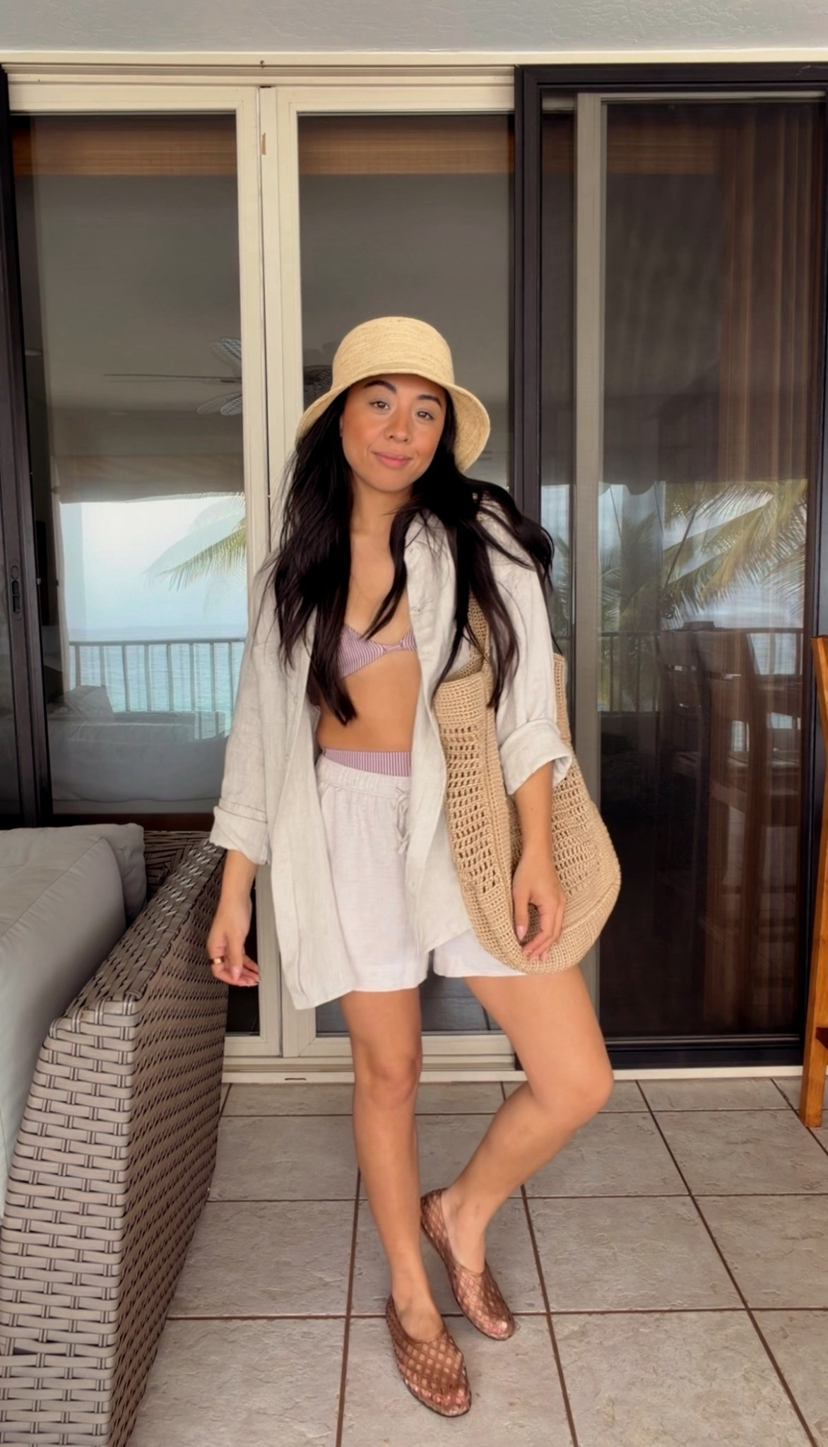 Beach day outfit for vacation ☀️🌺

#LTKootd #LTKTravel #LTKSwim