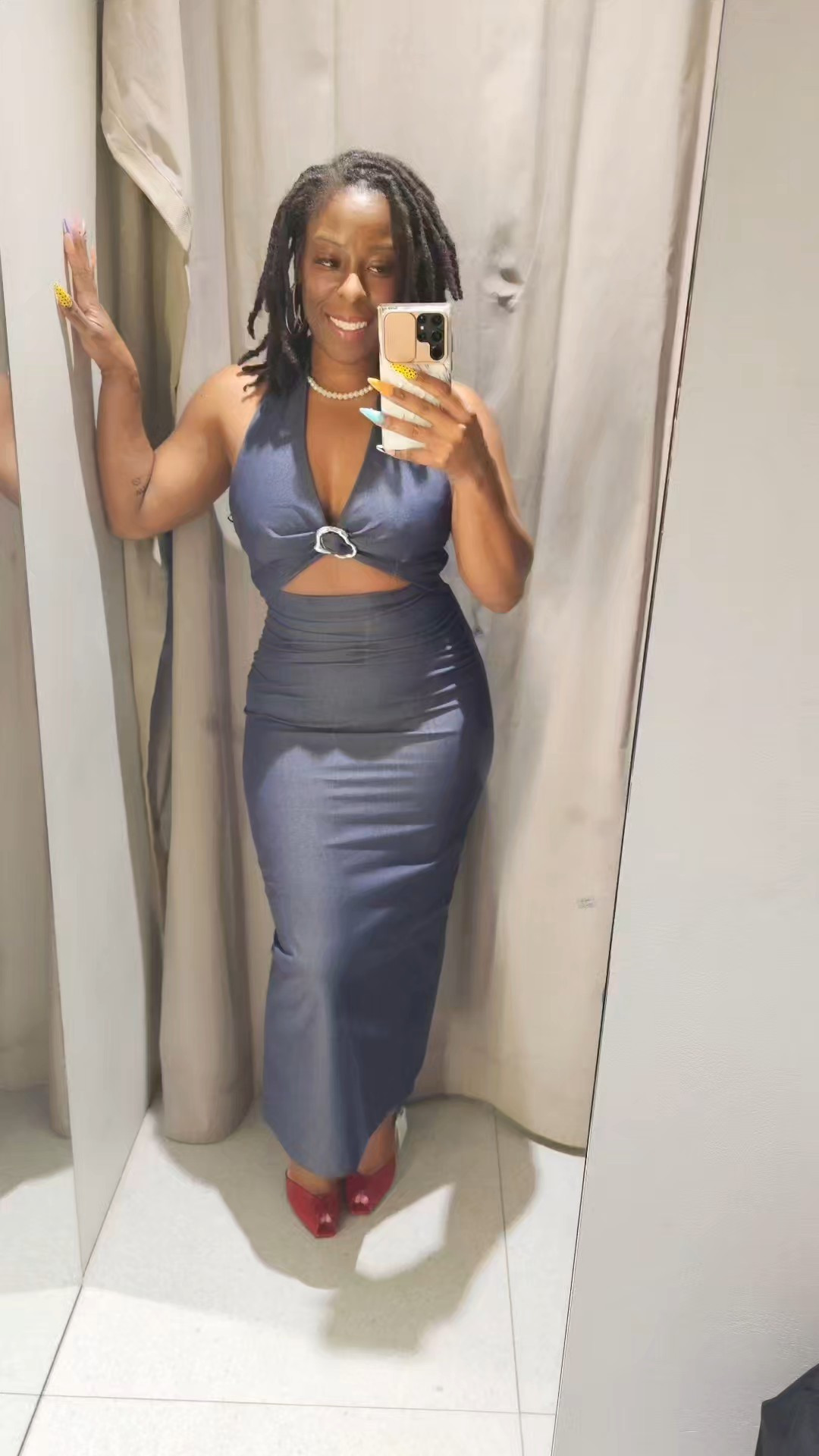 Decisions Decisions 💙 #zara #tryonhaul #fashionable40s #ootdfashion #FitCheck #locs #denim 3564/094/405 - M (stretch)£35.99

#LTKSummerEdit #LTKOver40 #LTKParties
