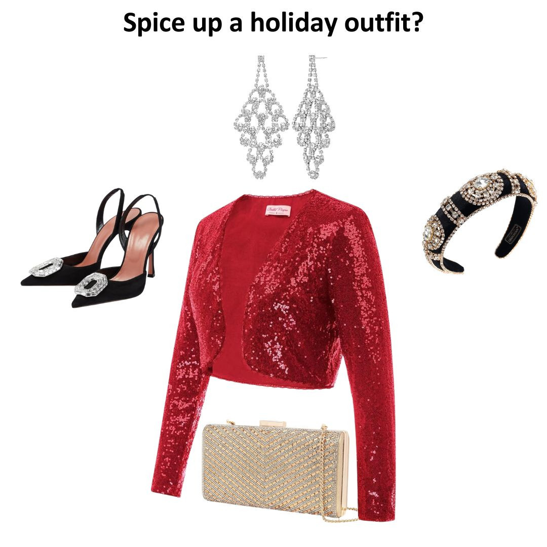 Spice up a holiday outfit? 

 #LTKHoliday #LTKSeasonal #LTKStyleTip