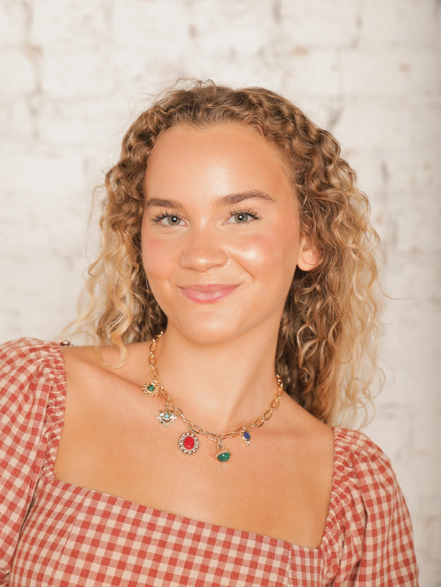 Esther Vintage Trinket Necklace - Molly Green | Molly Green