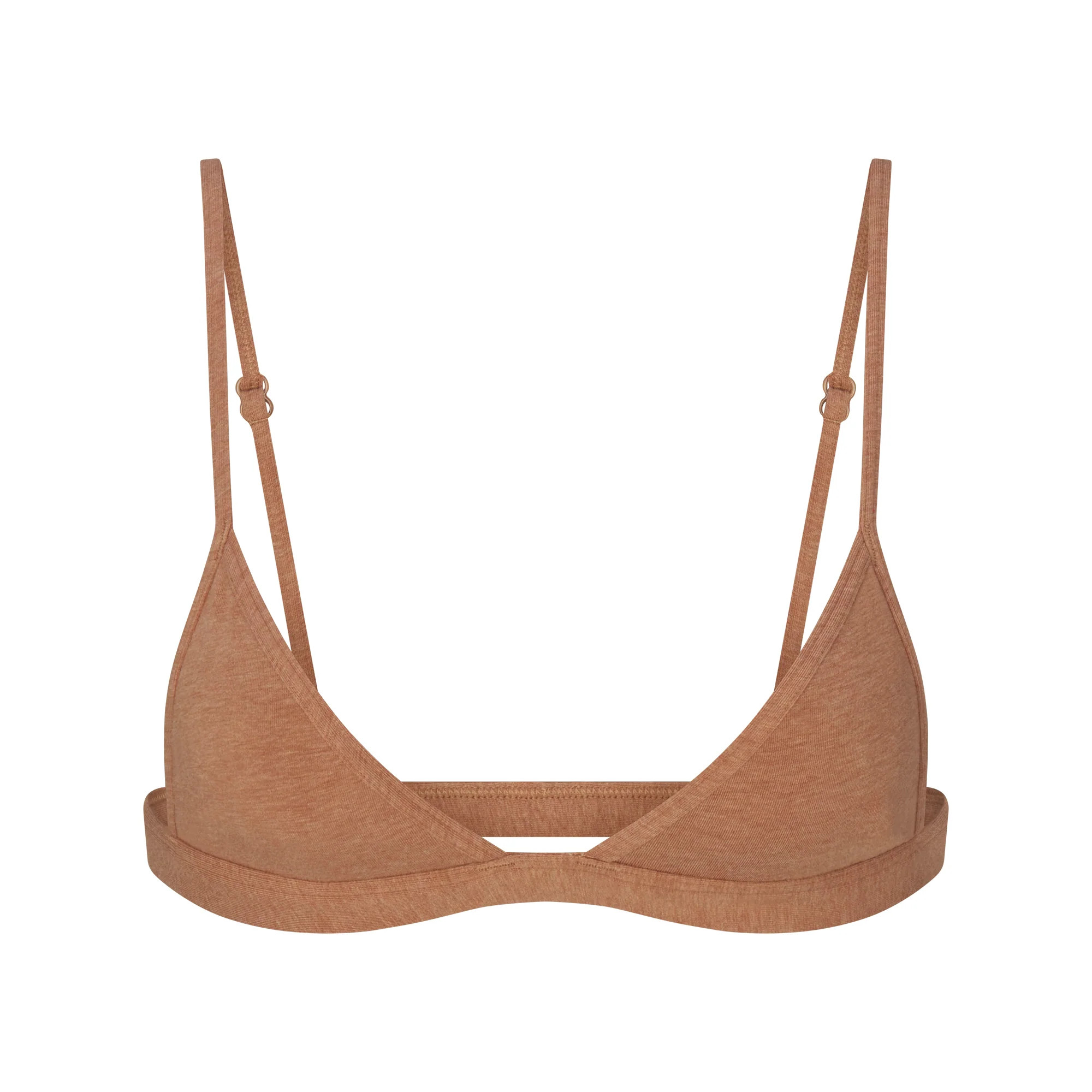 EVERYDAY COTTON TRIANGLE BRALETTE | SIENNA HEATHER | SKIMS | SKIMS (US)