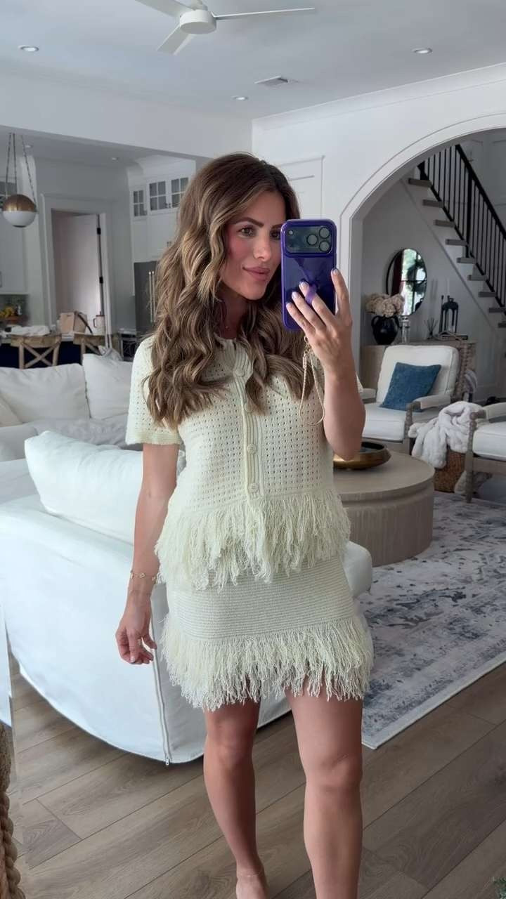 Feeling like a summer goddess in this crochet knit top and skirt combo. Perfect for summer days. beach style, crochet knit, summer fashion, vacation look, amazon finds 

 #LTKootd #LTKPetite