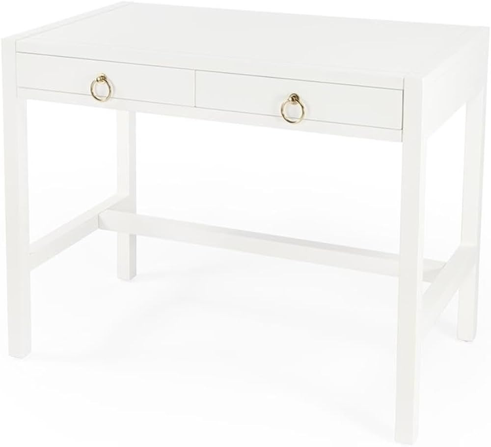 Wood Desk in White | Amazon (US)