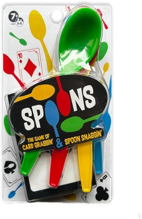 Spoons Card Games for Kids - Spoons Game, Deck of Cards, Fun Family Games for Kids and Adults, Pl... | Amazon (US)
