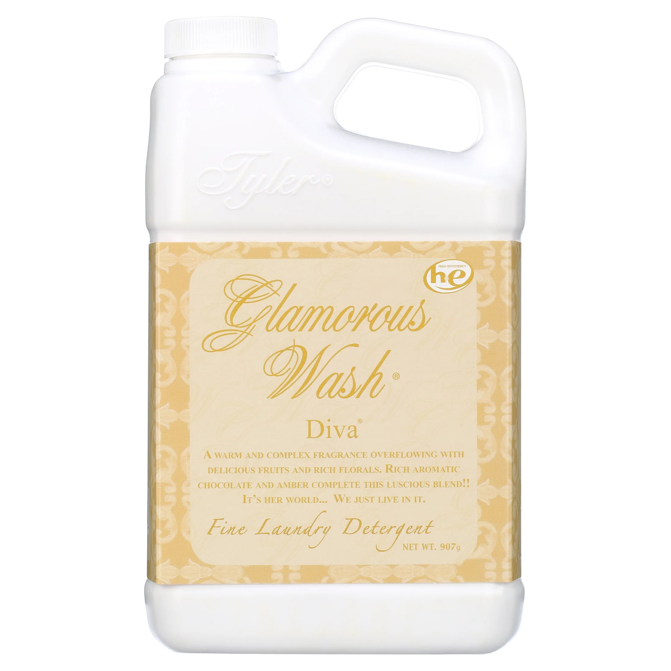 Tyler Candle Diva Glamorous Wash Liquid Laundry Detergent, 12 Loads, 32 fl oz | Walmart (US)