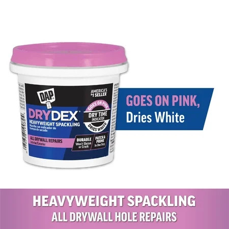DAP DryDex 8 oz Pink/White Dry Time Indicator Spackling | Walmart (US)