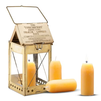 Kings County Tools Folding Lantern with 3 Candles | Target
