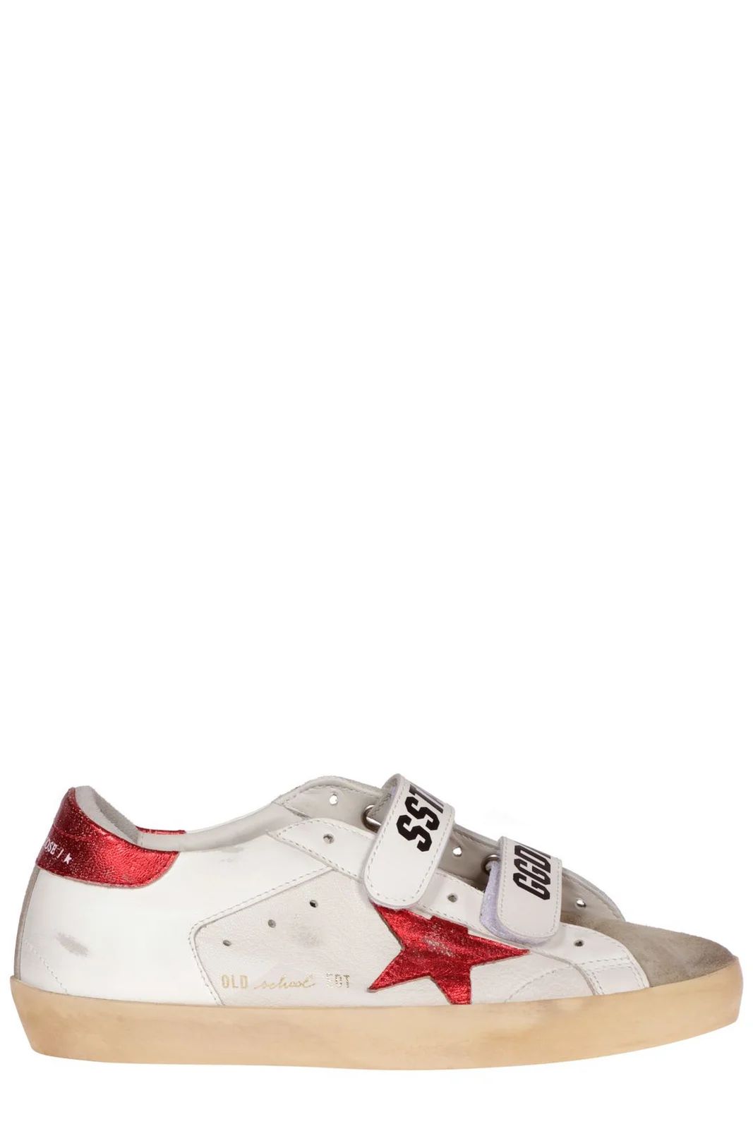 Golden Goose Deluxe Brand Old School Lace-Up Sneakers | Cettire Global