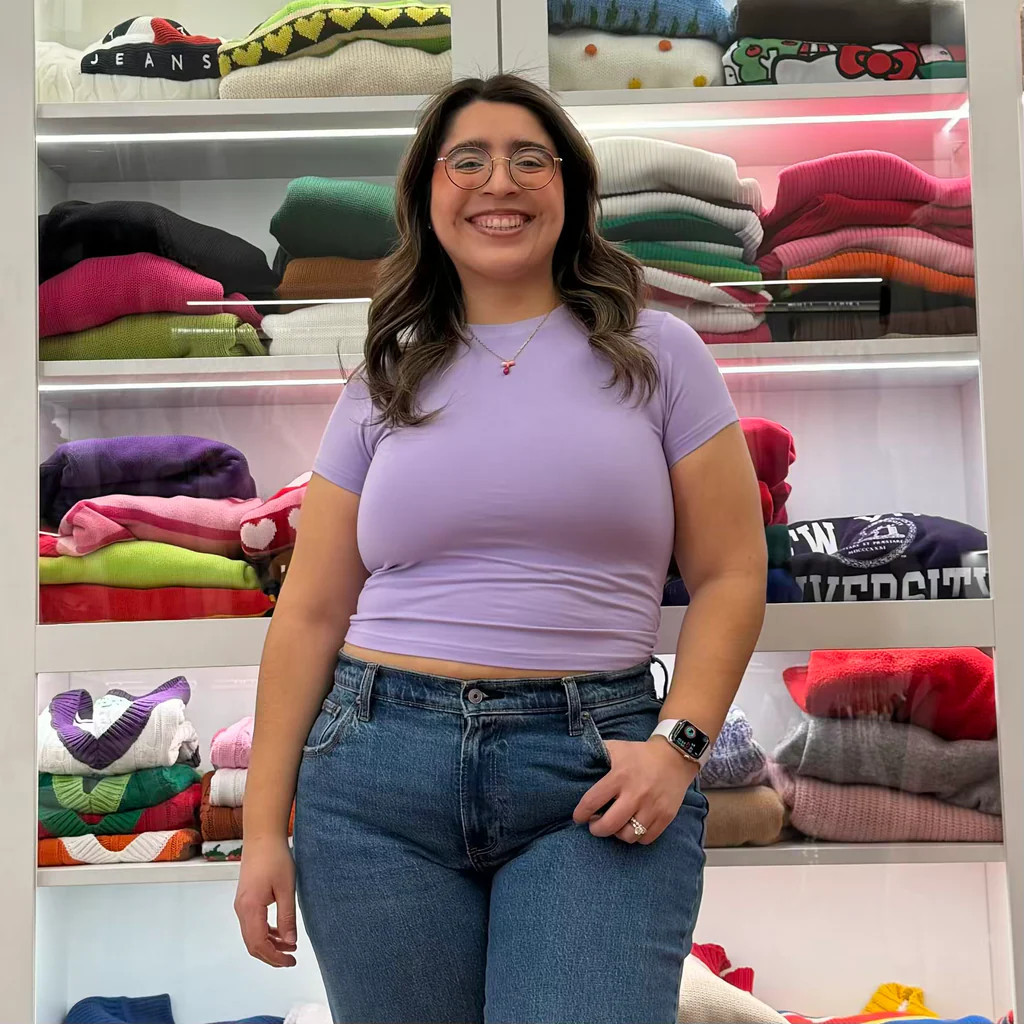 Close-Fitting Baby Tee - Lavender | Shiny by Nature