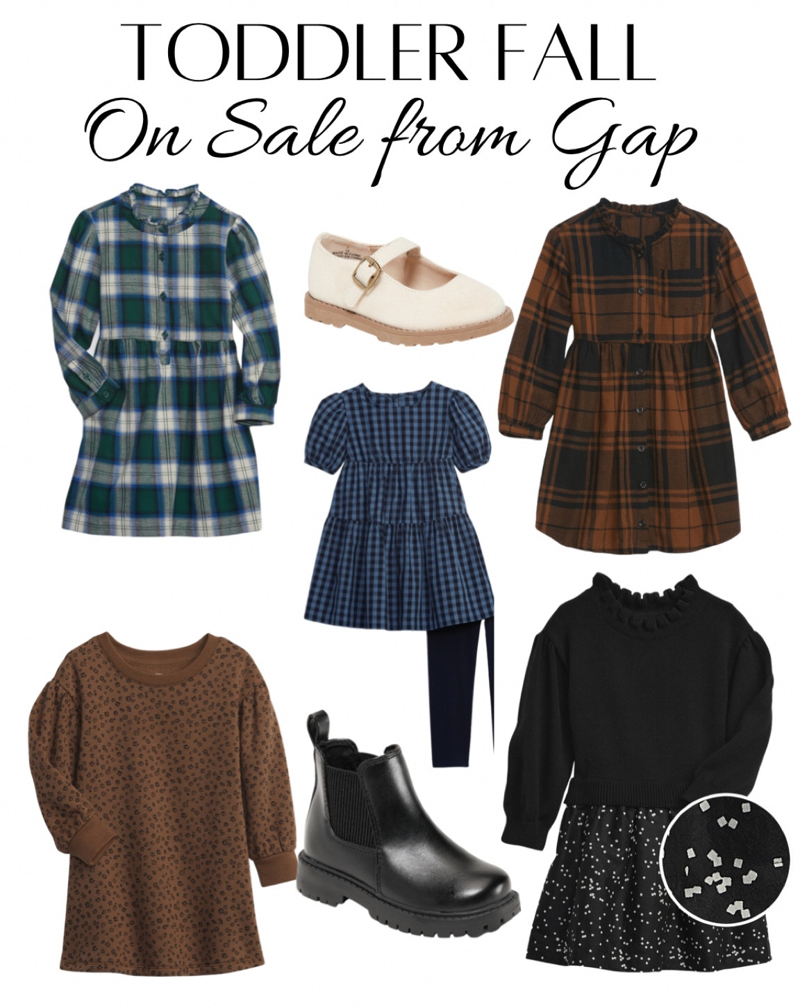 Baby and toddler girl fall dresses shoes tops leggings boots jumpers etc! All on sale from Gap! Perfect for back to school 

#LTKkids #LTKbaby #LTKfamily