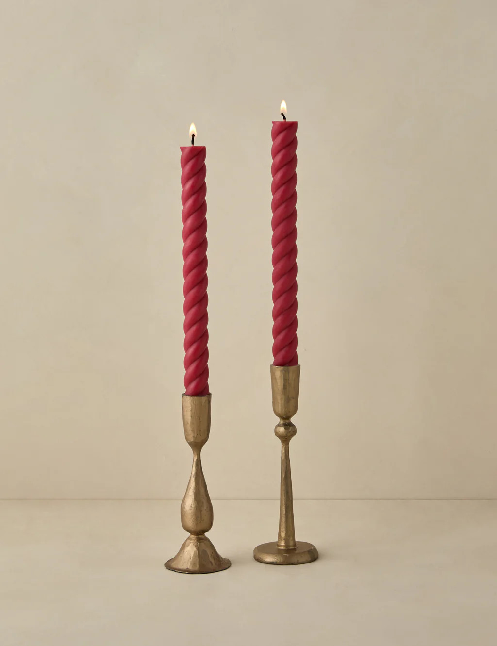 Rope Taper Candles (Set Of 2) by Greentree Home | Lulu and Georgia 