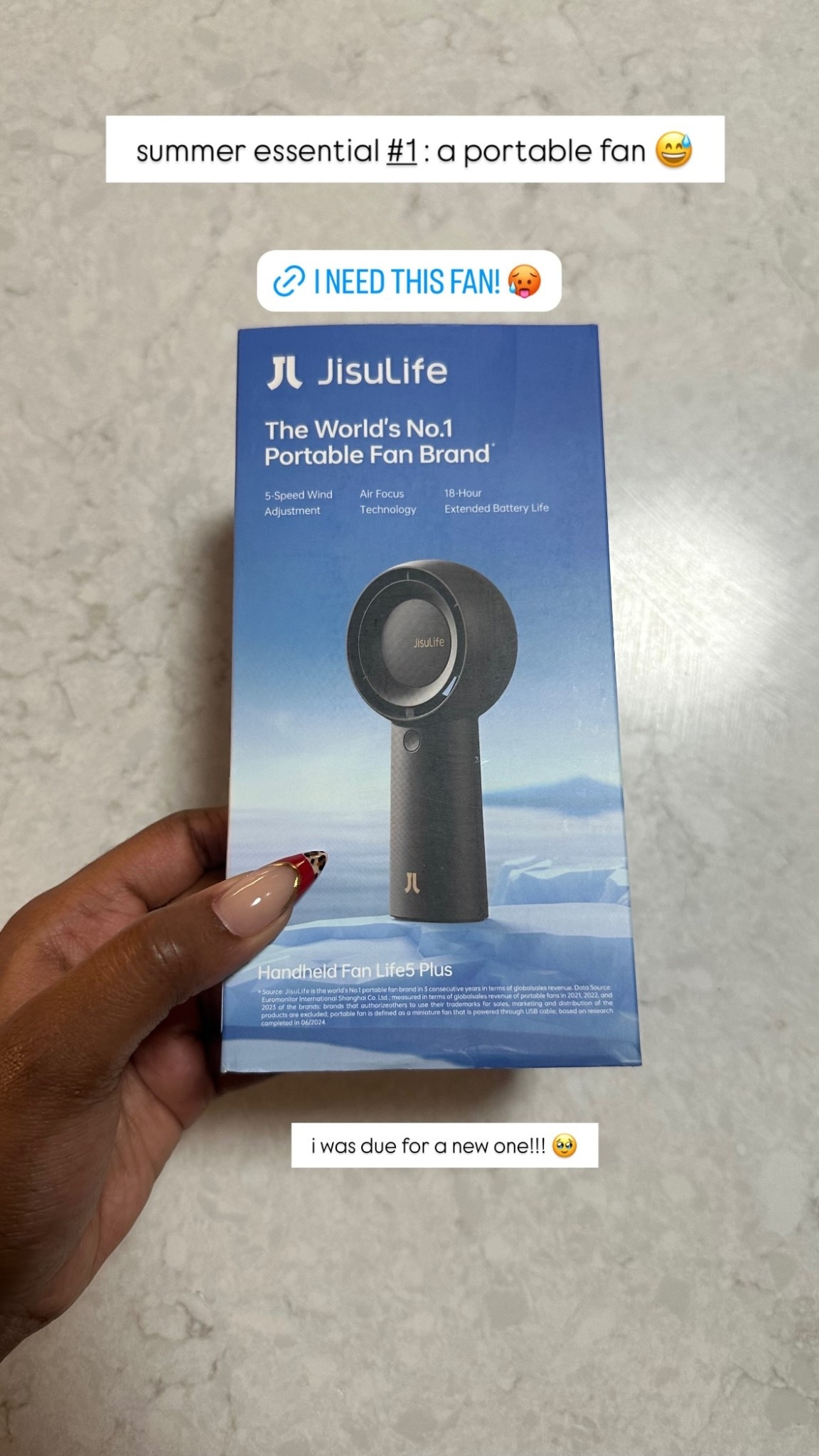 summer essential #1 : a portable fan 😅 i was due for a new one!!! 🥹 @jisulife.official

#LTKtravel #LTKsummer #LTKcanada