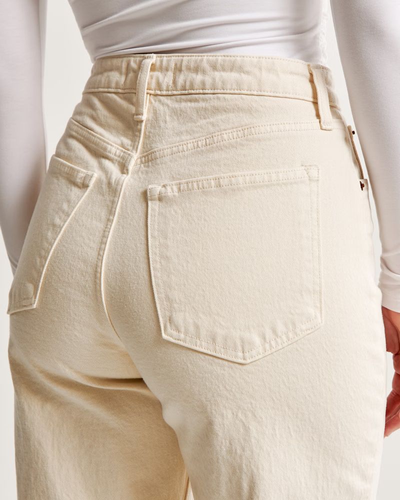 Women's Curve Love High Rise 90s Relaxed Jean | Women's Bottoms | Abercrombie.com | Abercrombie & Fitch (US)